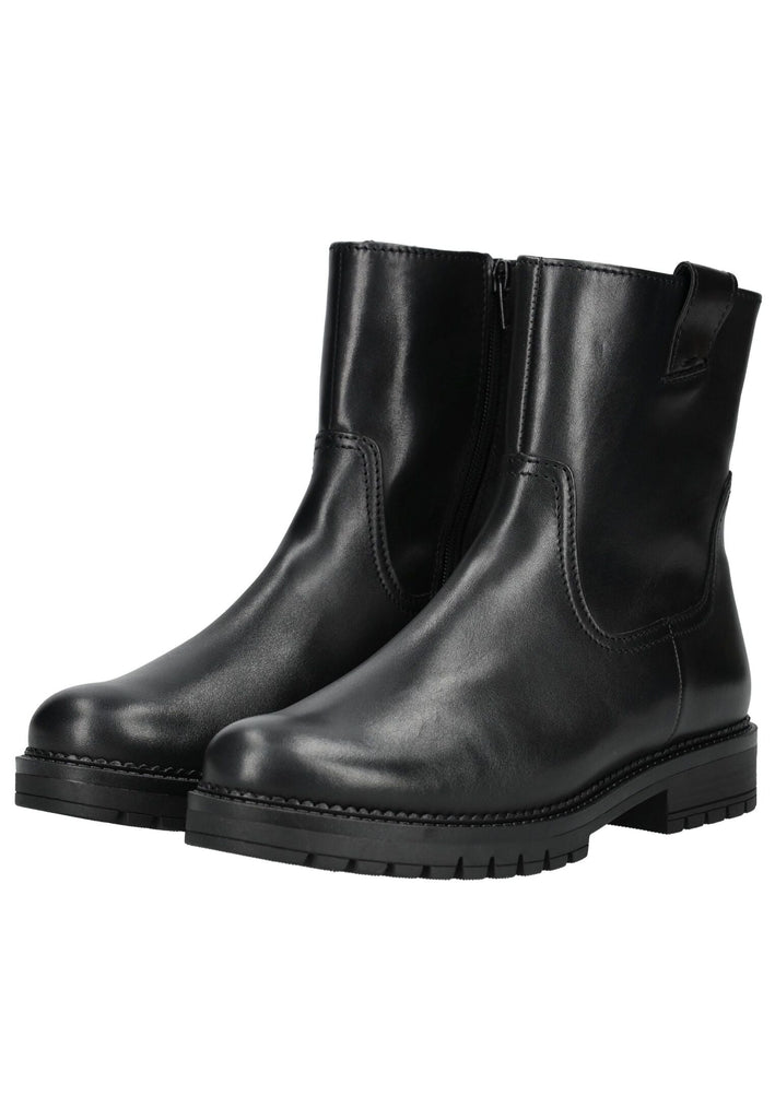 Gabor Comfort Stiefelette Leder Schwarz