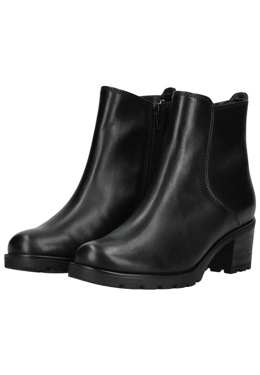 Gabor Comfort Stiefelette Leder Schwarz