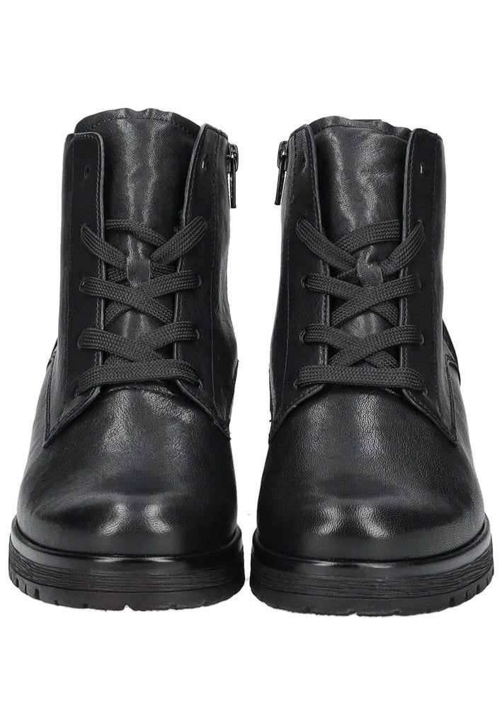 Gabor Comfort Stiefelette Leder Schwarz Warmfutter