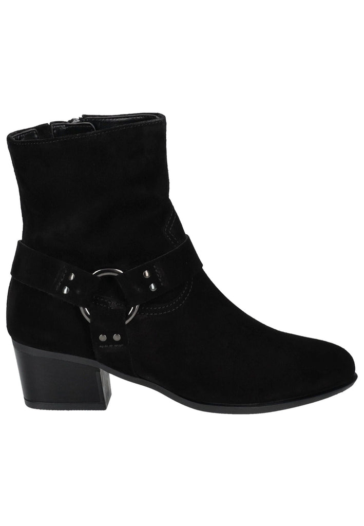 Gabor Comfort Stiefelette Leder Schwarz Warmfutter