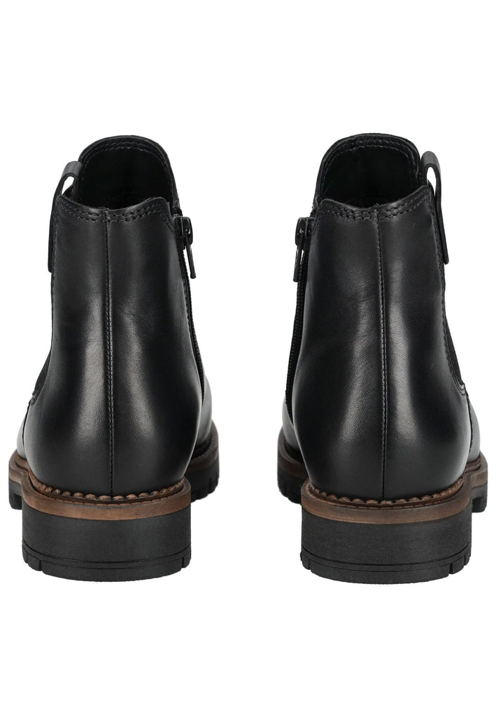 Gabor Comfort Stiefelette Leder/Textil Schwarz