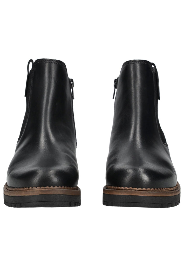 Gabor Comfort Stiefelette Leder/Textil Schwarz