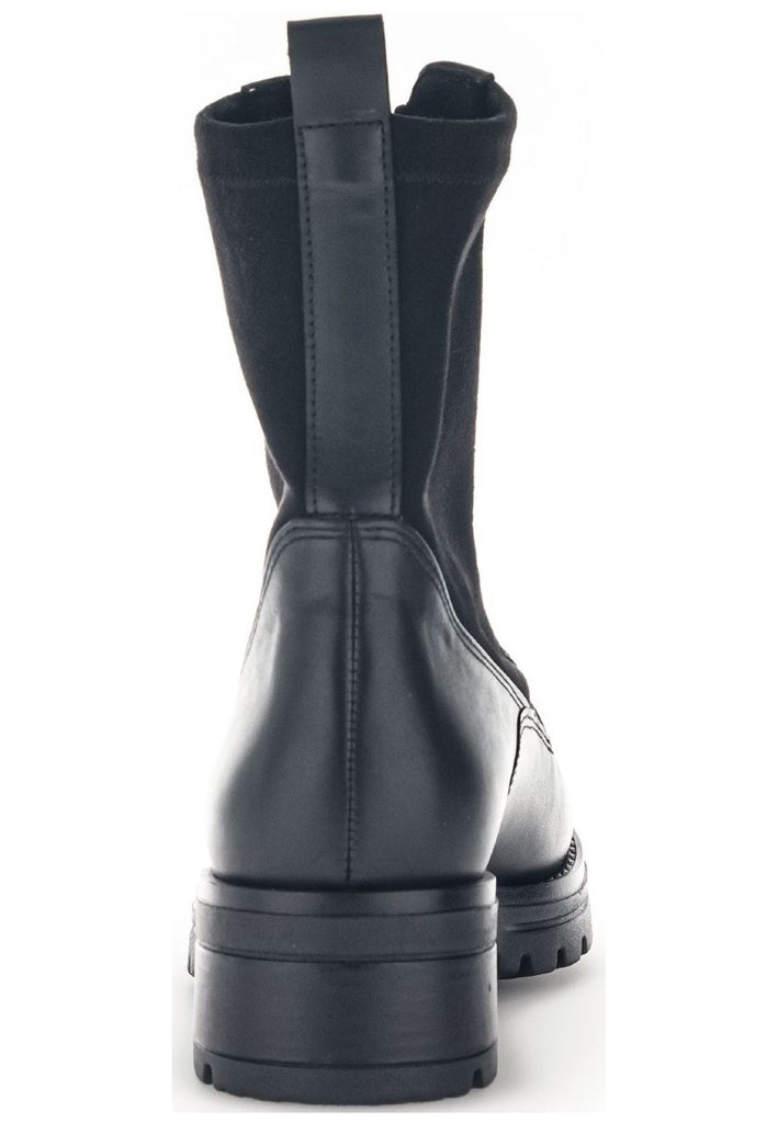 Gabor Comfort Stiefelette Leder/Textil Schwarz