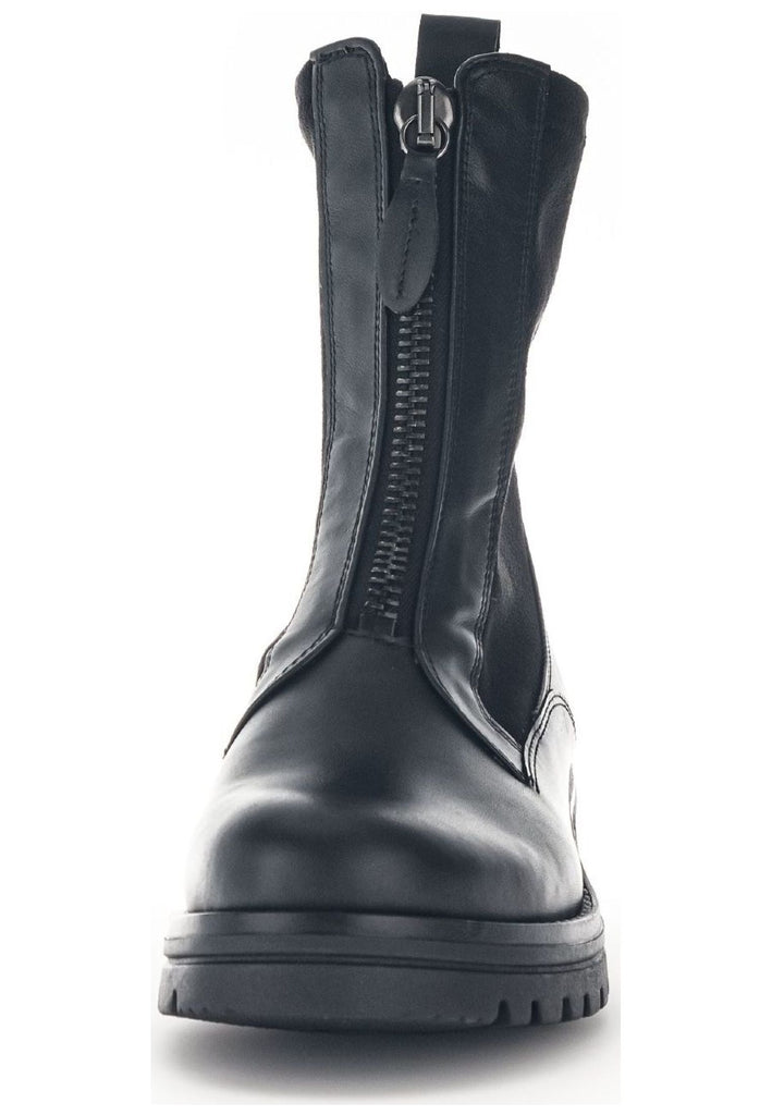 Gabor Comfort Stiefelette Leder/Textil Schwarz