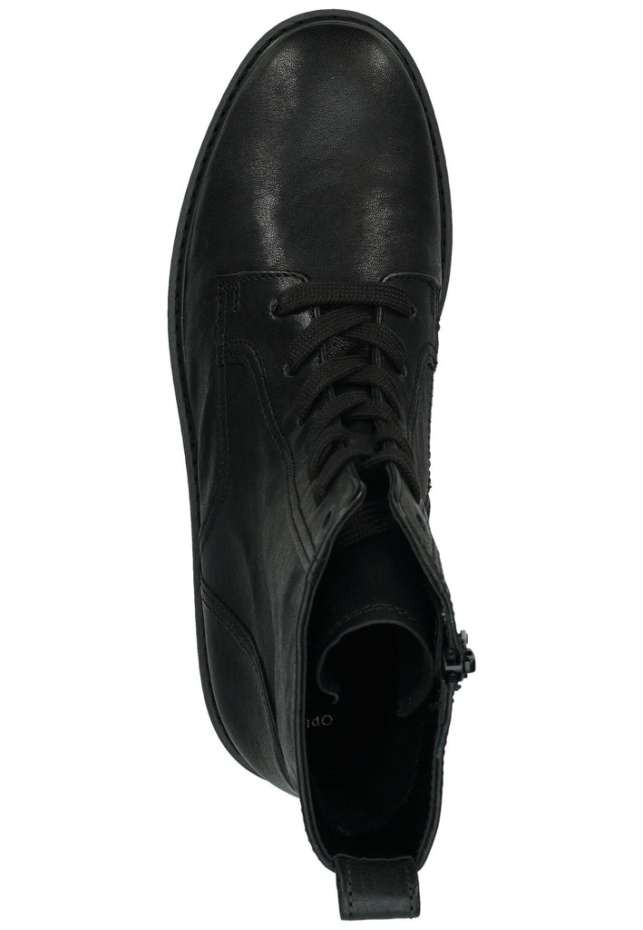 Gabor Comfort Stiefelette Leder/Textil Schwarz