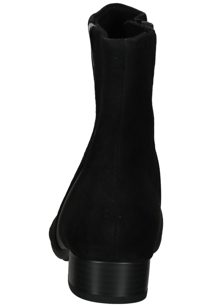 Gabor Comfort Stiefelette Leder/Textil Schwarz Kombi