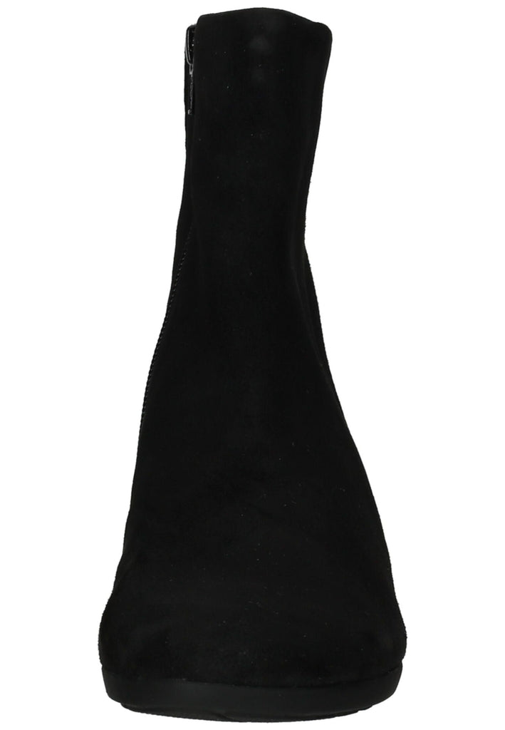 Gabor Comfort Stiefelette Leder/Textil Schwarz Kombi