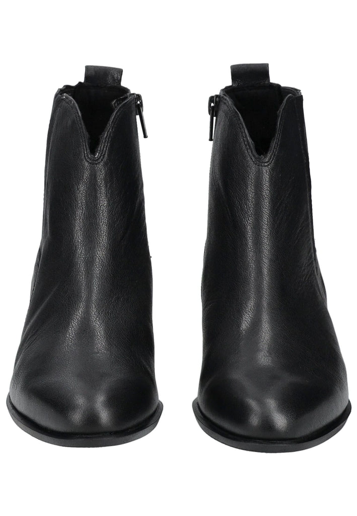 Gabor Comfort Stiefelette Leder/Textil Schwarz Warmfutter