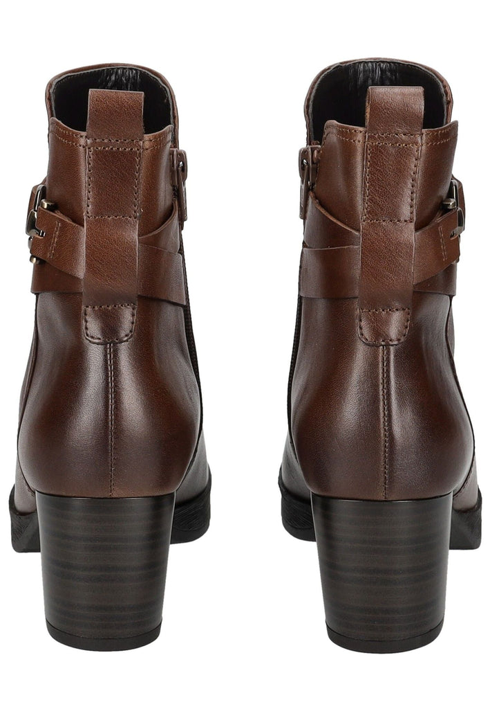 Gabor Comfort Stiefelette Nappaleder Mittelbraun Warmfutter
