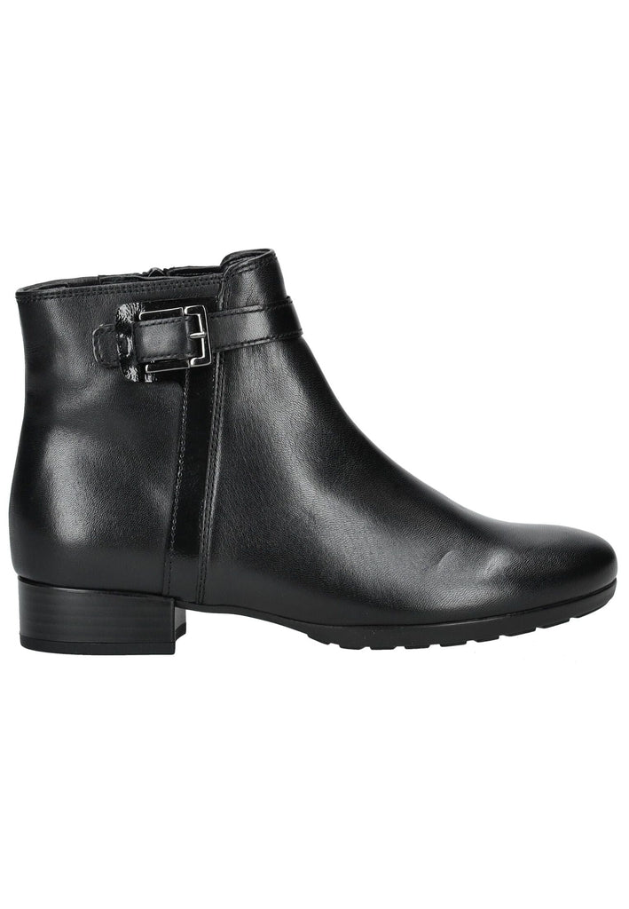 Gabor Comfort Stiefelette Nappaleder Schwarz