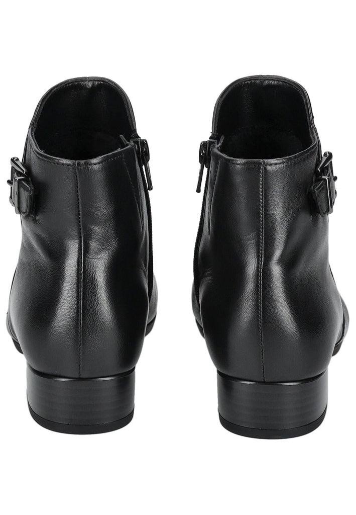 Gabor Comfort Stiefelette Nappaleder Schwarz Warmfutter
