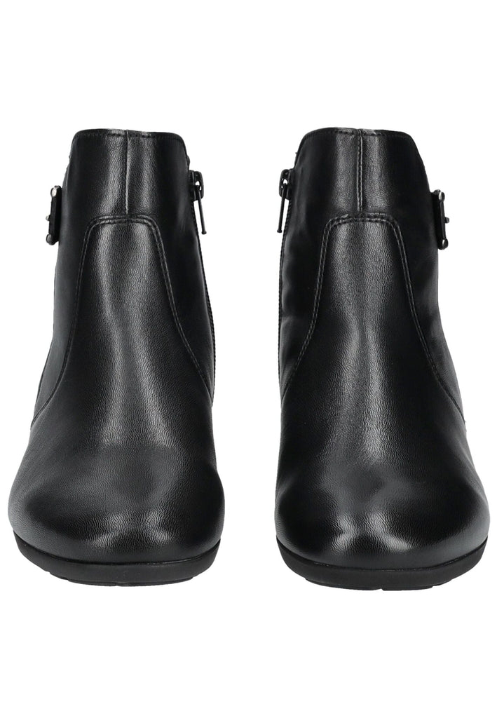 Gabor Comfort Stiefelette Nappaleder Schwarz Warmfutter