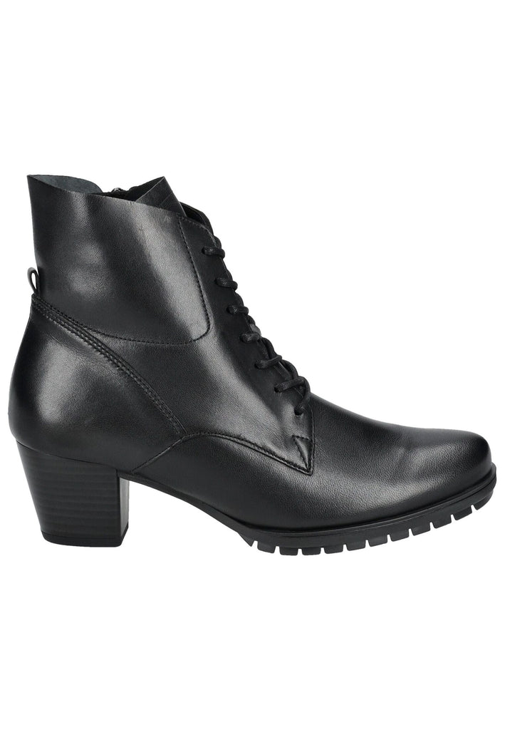 Gabor Comfort Stiefelette Nappaleder Schwarz Warmfutter