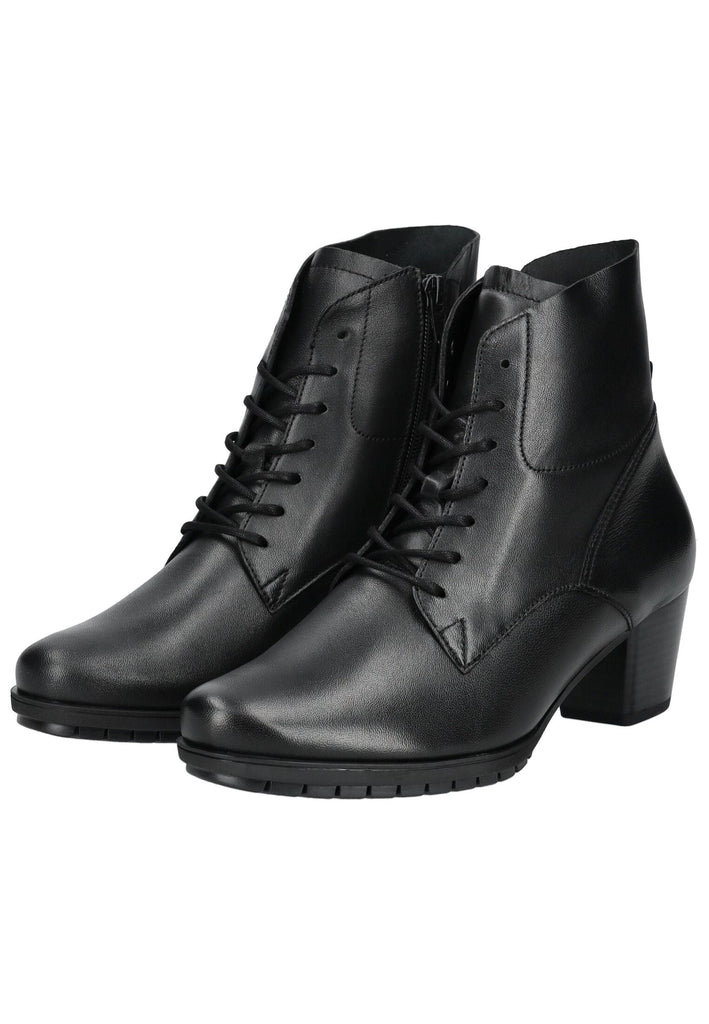 Gabor Comfort Stiefelette Nappaleder Schwarz Warmfutter