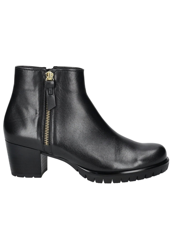 Gabor Comfort Stiefelette Nappaleder Schwarz Warmfutter