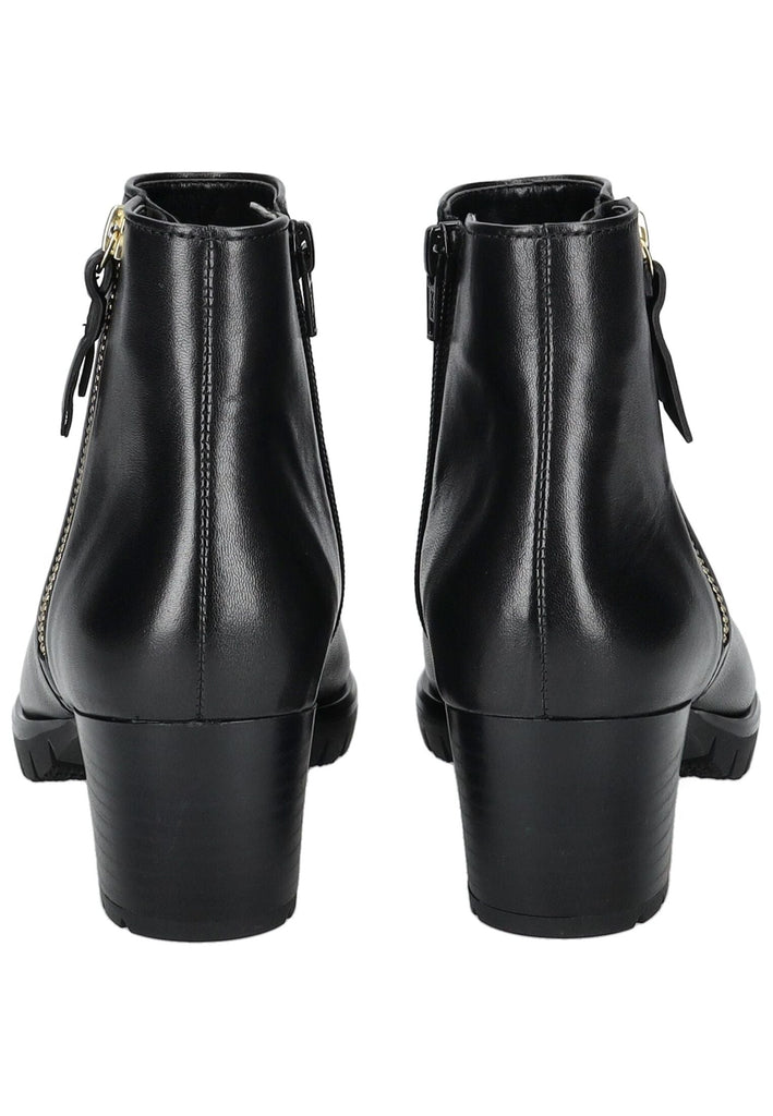 Gabor Comfort Stiefelette Nappaleder Schwarz Warmfutter