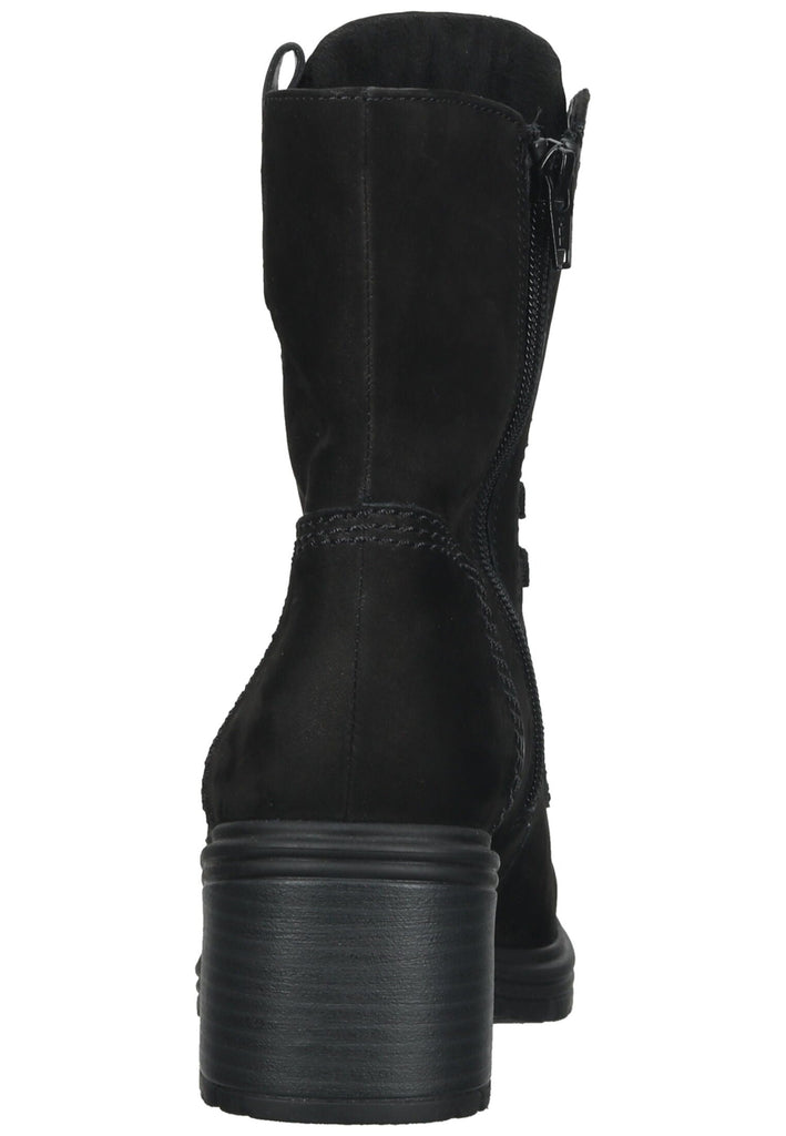 Gabor Comfort Stiefelette Nubukleder Schwarz