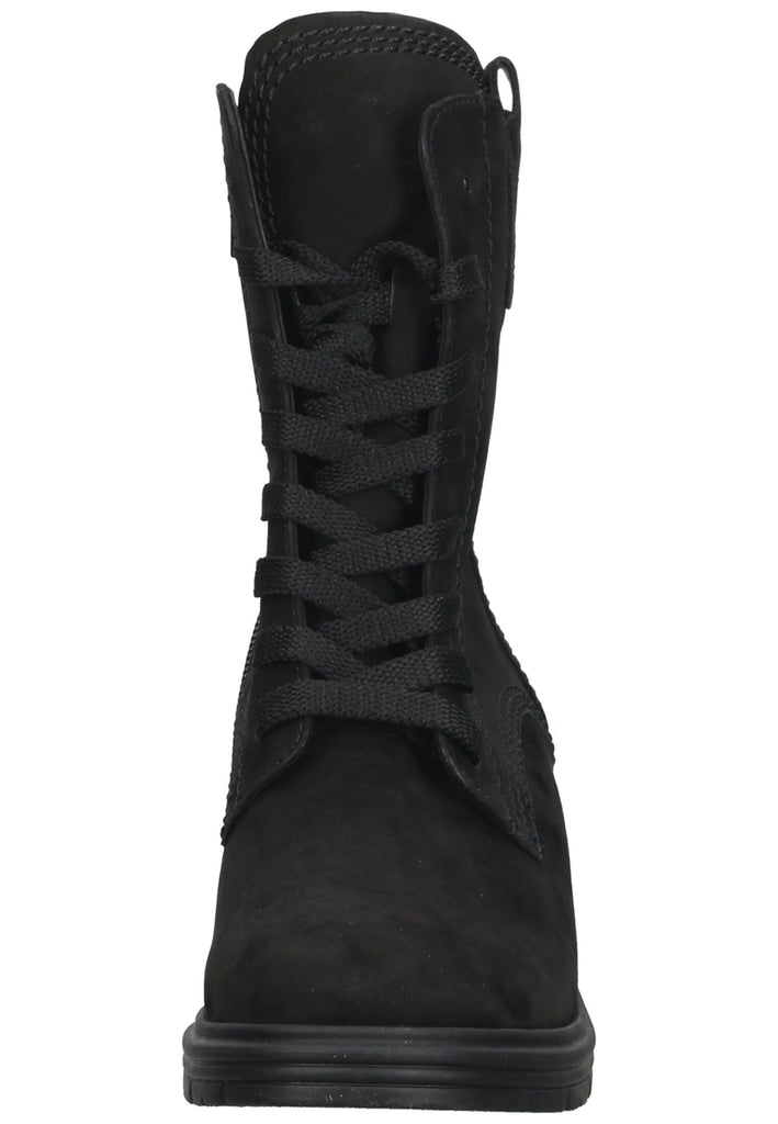 Gabor Comfort Stiefelette Nubukleder Schwarz
