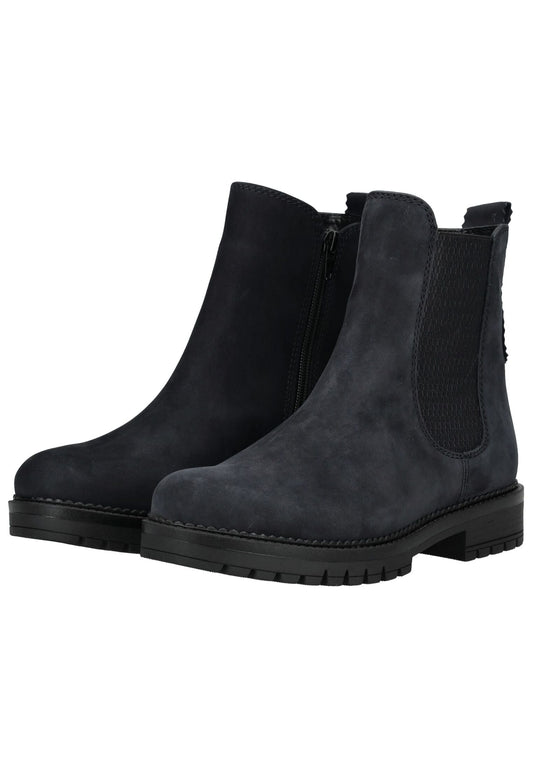 Gabor Comfort Stiefelette Nubukleder/Textil Dunkelblau
