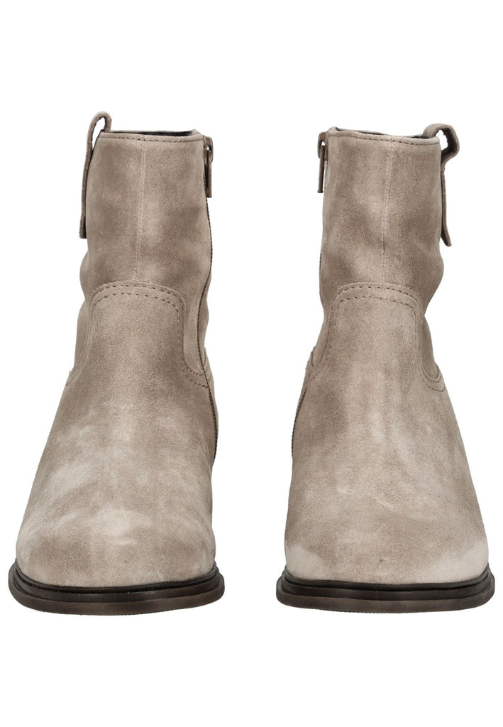 Gabor Comfort Stiefelette Veloursleder Kiesel