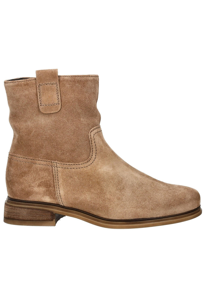 Gabor Comfort Stiefelette Veloursleder Nut Warmfutter