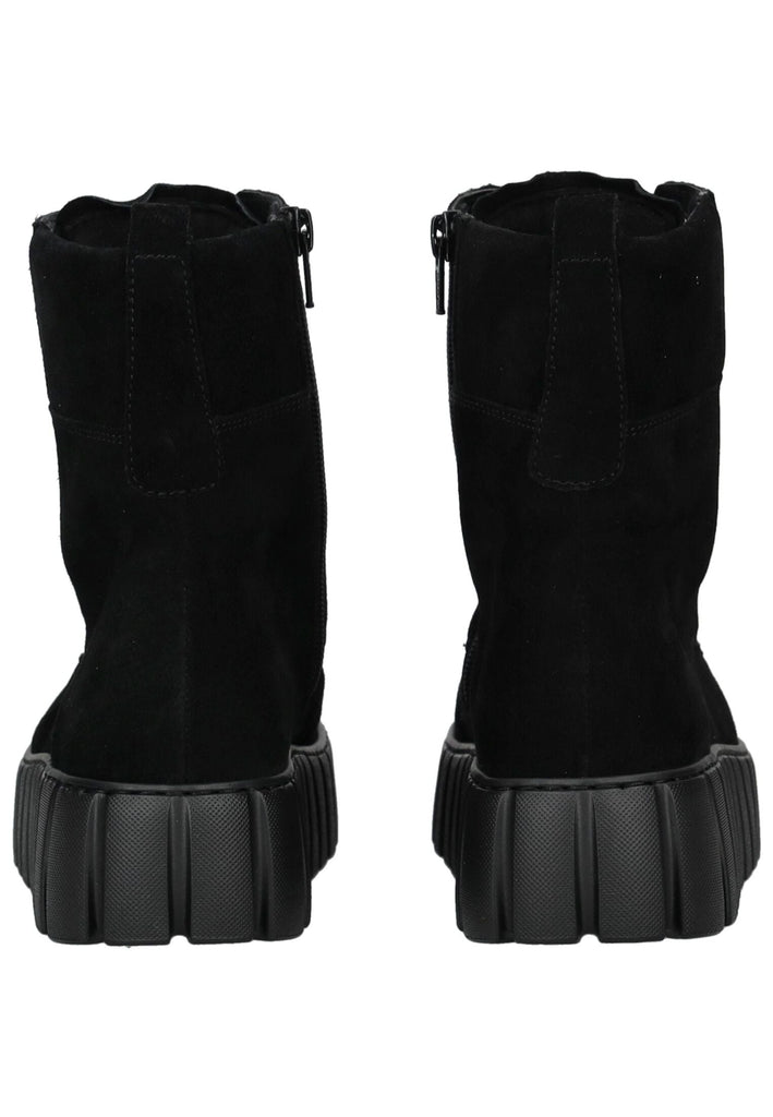 Gabor Comfort Stiefelette Veloursleder Schwarz