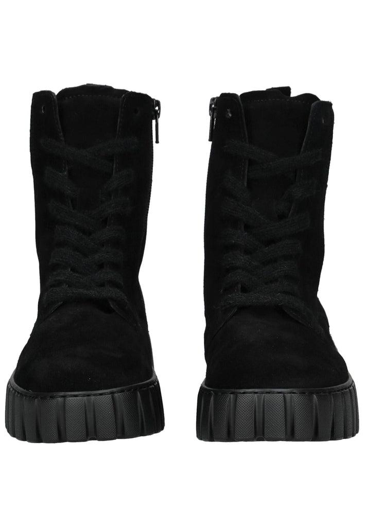 Gabor Comfort Stiefelette Veloursleder Schwarz