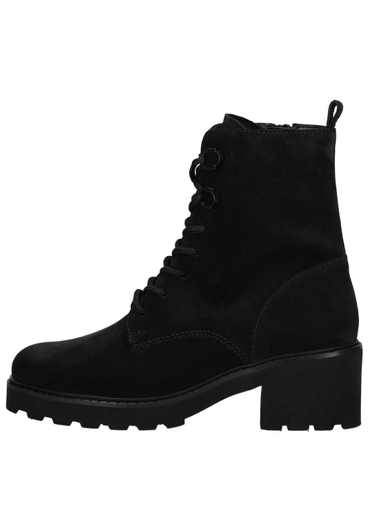 Gabor Comfort Stiefelette Veloursleder Schwarz