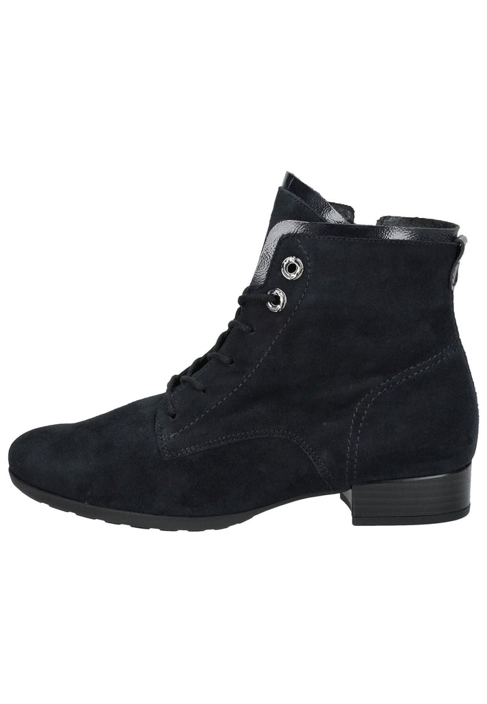 Stiefeletten Gabor Comfort Stiefelette Leder Dunkelblau Warmfutter