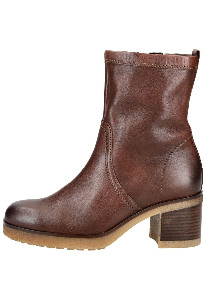 Stiefeletten Gabor Comfort Stiefelette Leder Mittelbraun Warmfutter