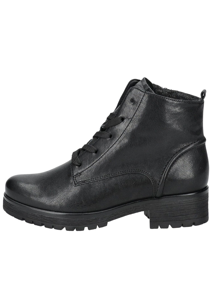 Stiefeletten Gabor Comfort Stiefelette Leder Schwarz Warmfutter