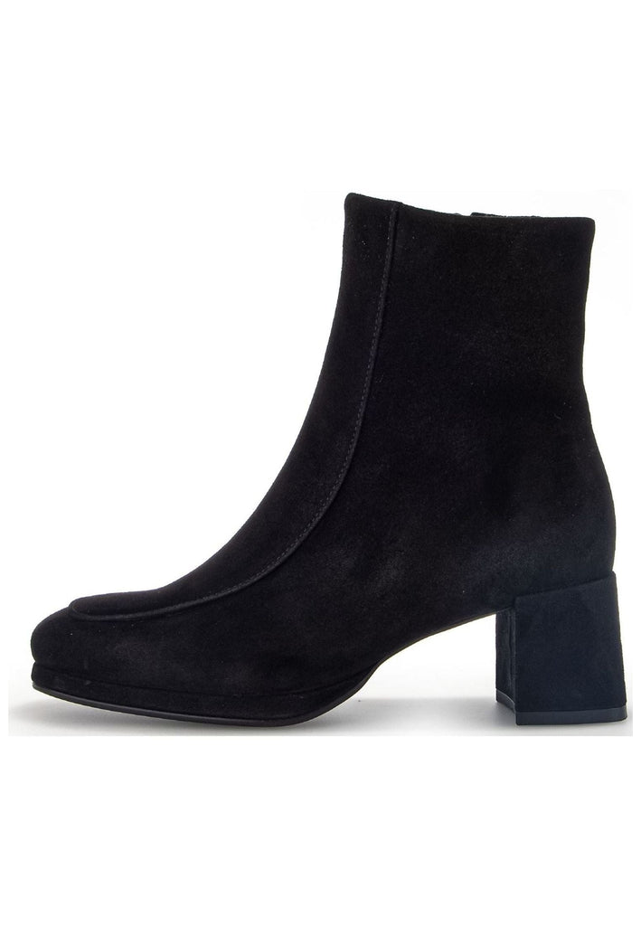 Stiefeletten Gabor Comfort Stiefelette Leder Schwarz Warmfutter