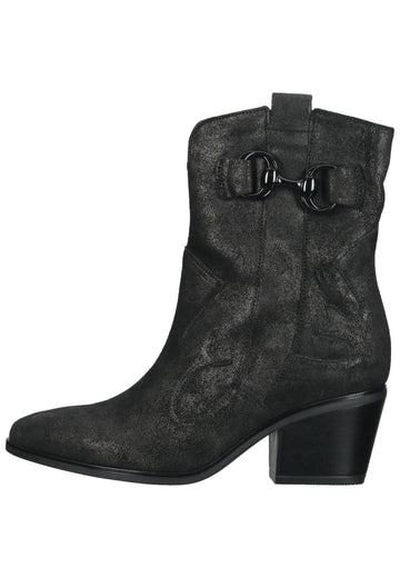 Stiefeletten Gabor Comfort Stiefelette Leder/Textil Antracite Warmfutter