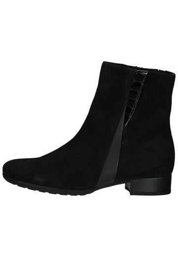 Stiefeletten Gabor Comfort Stiefelette Leder/Textil Schwarz Kombi