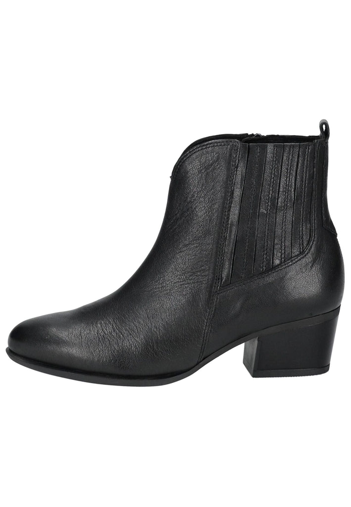 Stiefeletten Gabor Comfort Stiefelette Leder/Textil Schwarz Warmfutter