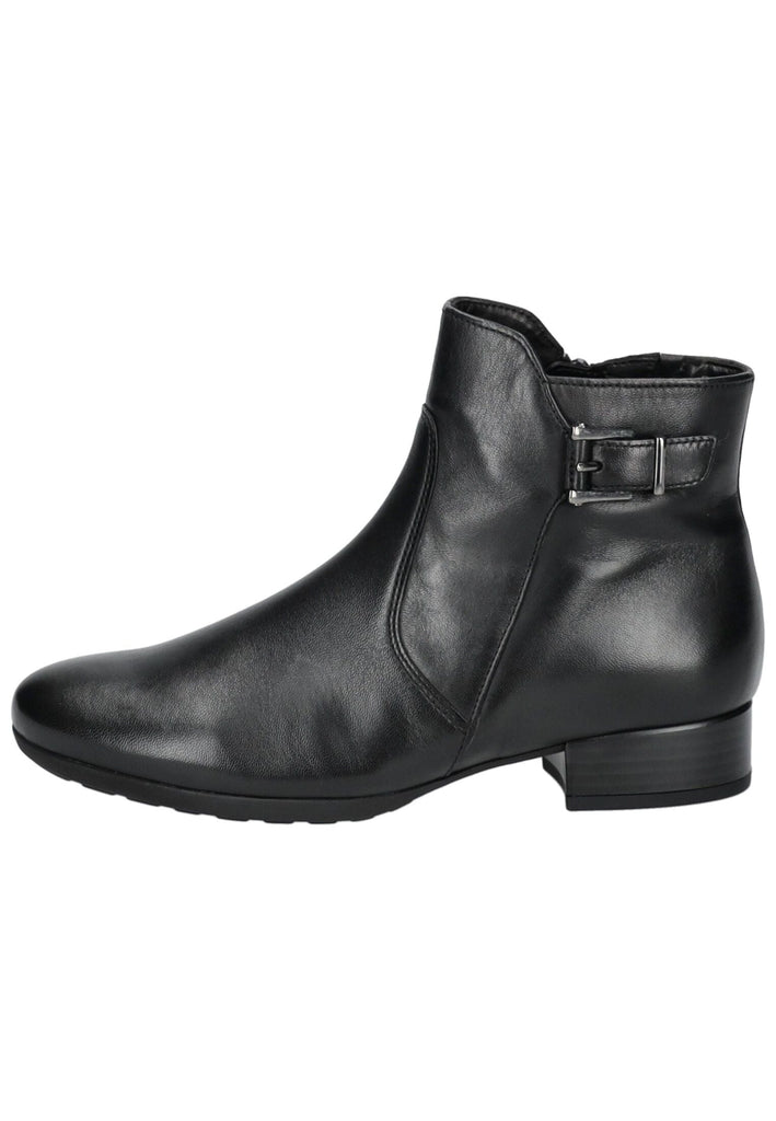 Stiefeletten Gabor Comfort Stiefelette Nappaleder Schwarz Warmfutter