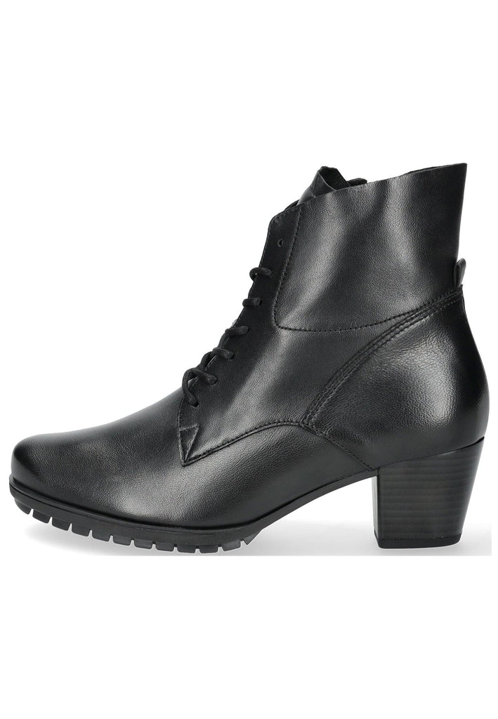 Stiefeletten Gabor Comfort Stiefelette Nappaleder Schwarz Warmfutter