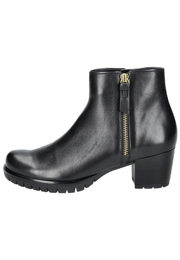 Stiefeletten Gabor Comfort Stiefelette Nappaleder Schwarz Warmfutter