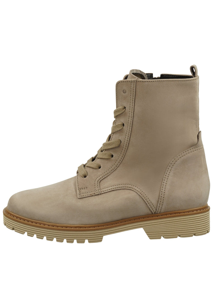 Stiefeletten Gabor Comfort Stiefelette Nubukleder Beige