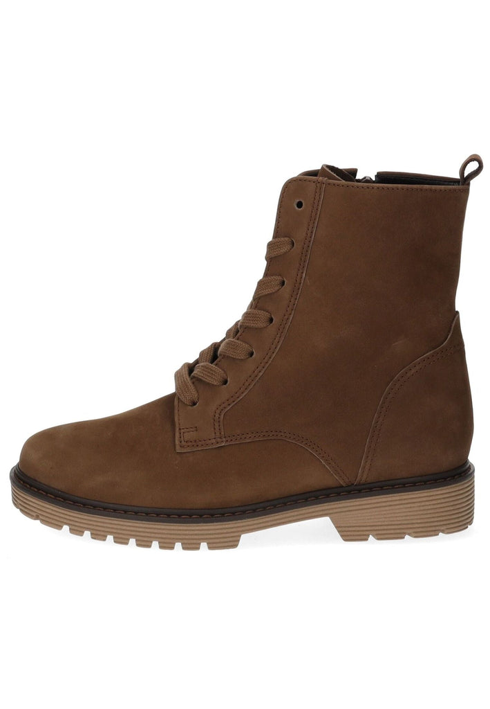 Stiefeletten Gabor Comfort Stiefelette Nubukleder Whisky Warmfutter