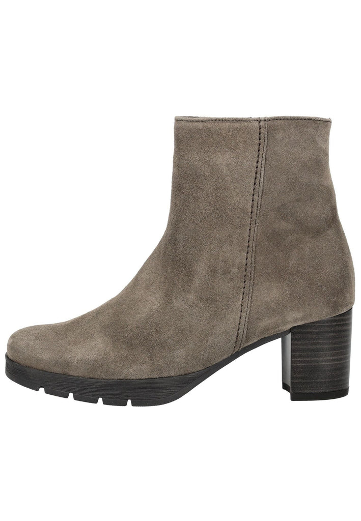Stiefeletten Gabor Comfort Stiefelette Veloursleder Grau