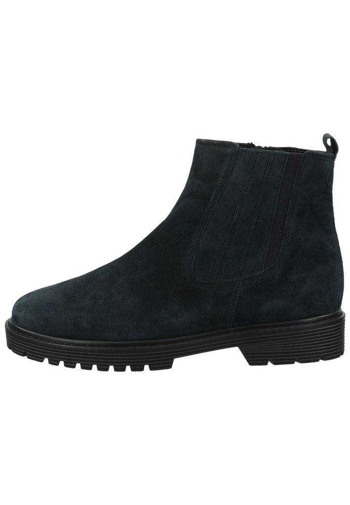 Stiefeletten Gabor Comfort Stiefelette Veloursleder/Textil Dunkelblau Warmfutter