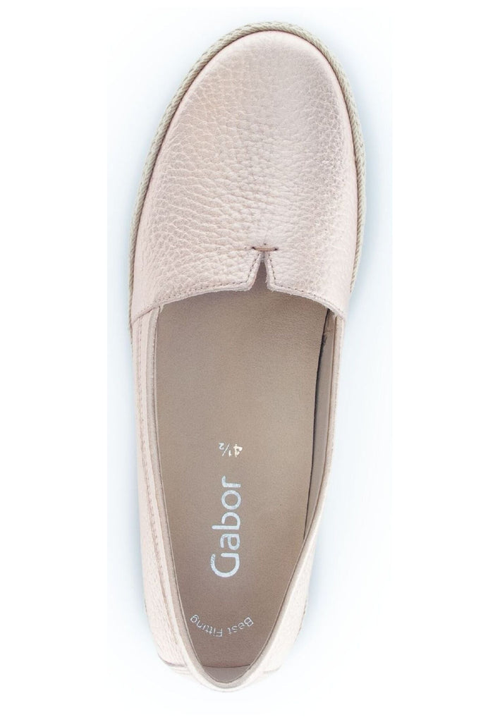 Gabor Halbschuhe Leder Beige