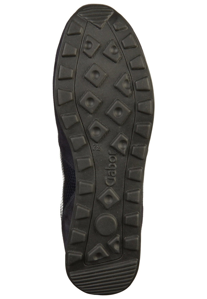 Gabor Halbschuhe Leder Dunkelblau