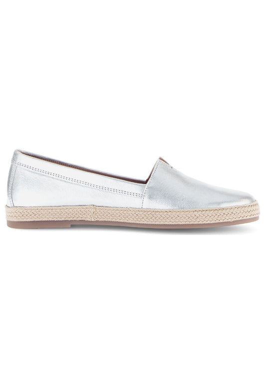 Gabor Halbschuhe Leder Silber