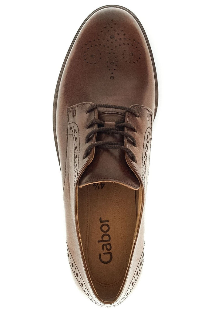 Gabor Halbschuhe Nappaleder Braun