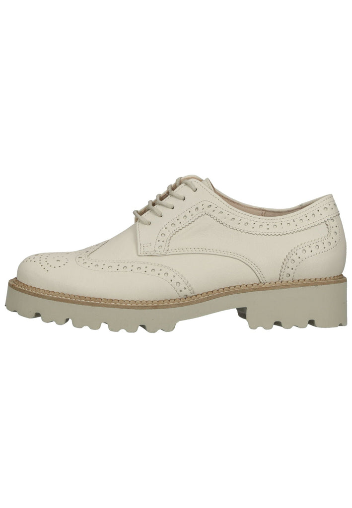 Gabor Halbschuhe Nappaleder Creme