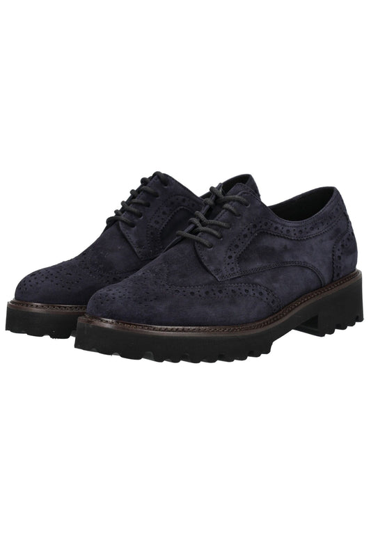 Gabor Halbschuhe Veloursleder Atlantik