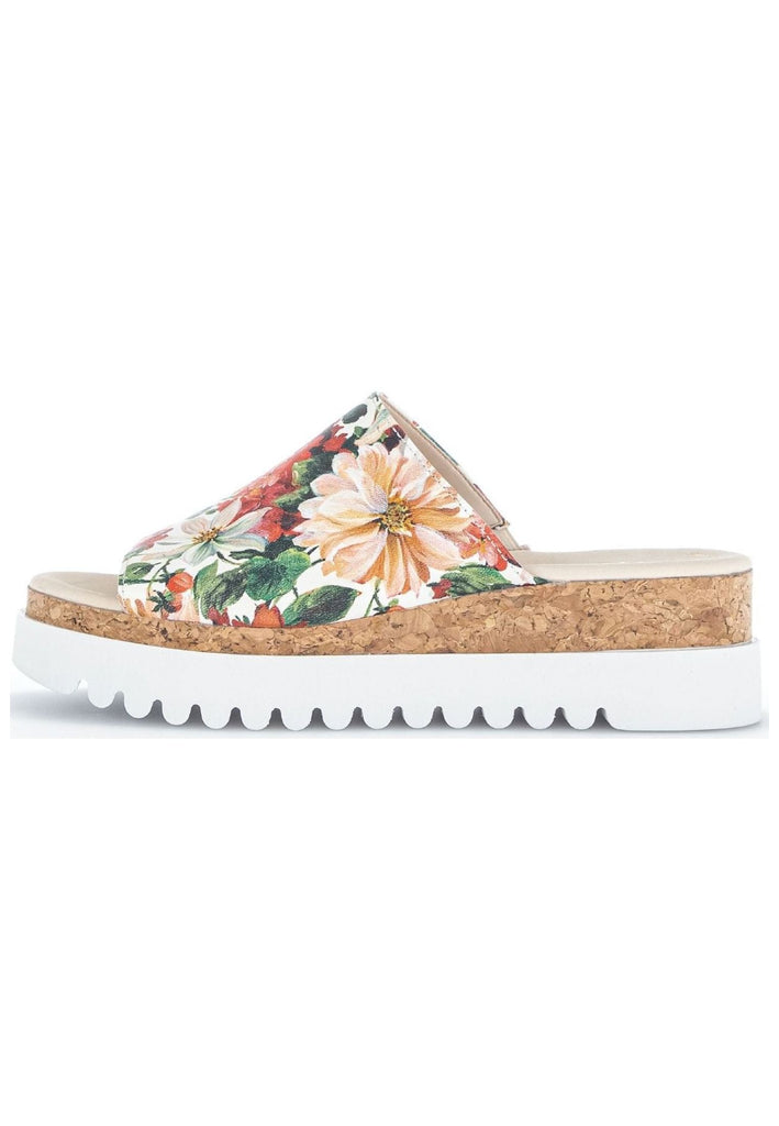 Gabor Pantoletten Leder Multicolor