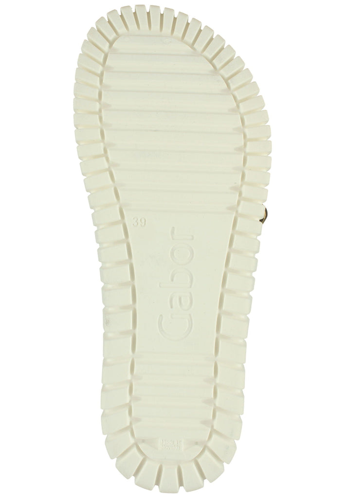 Gabor Pantoletten Leder Schwarz